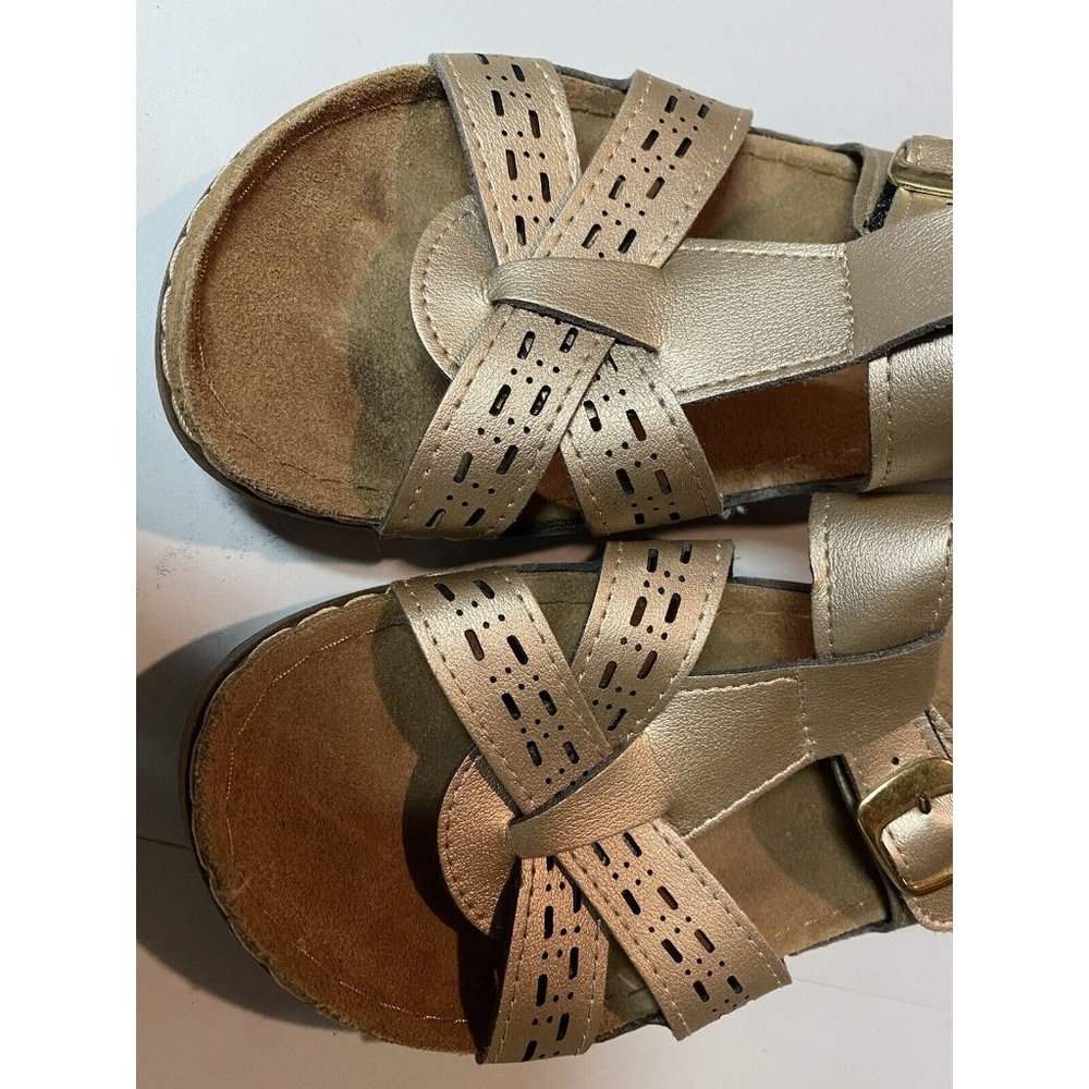 Spring Step Metallic Sandals - Picture 7 of 8